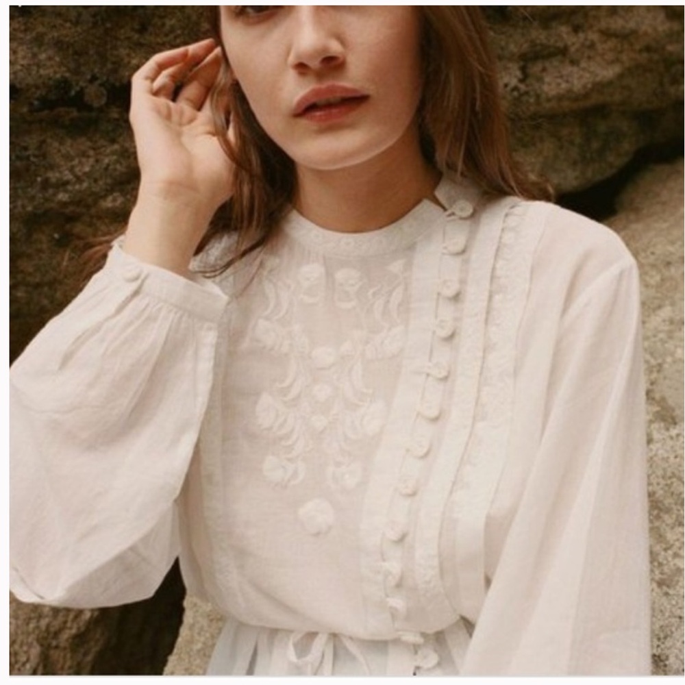 ISO Doen Graceland Blouse - Picture 2 of 3